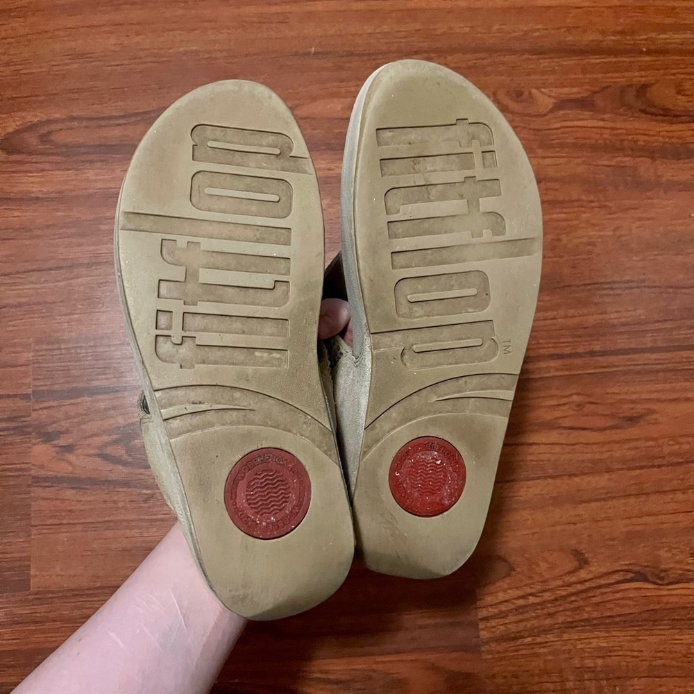 Fitflop Rhinestone Platform Flip Flops Size 9 - Picture 5 of 5